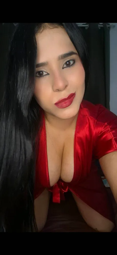 Ashley from VE, on camera for a fapchat call
